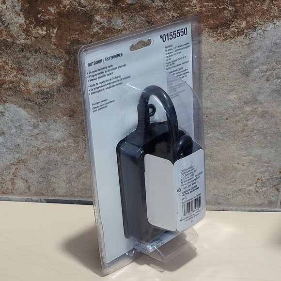 Utilitech Outdoor 24-Hour Heavy Duty Timer Model #0155550 TNO24111 New Sealed - Picture 5 of 10